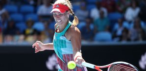 Angelique Kerber gewann locker in zwei Sätzen Angelique Kerber