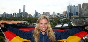 Angelique Kerber steht nach dem Sieg gegen Agnieszka Radwanska im Enspiel Angelique Kerber