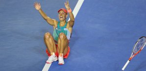 Angelique Kerber hat das Finale der Australian Open sensationell gewonnen Angelique Kerber