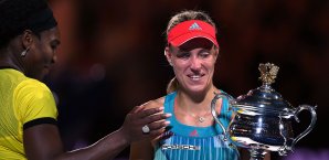 Angelique Kerber gewann das Finale der Australian Open gegen Serena Williams Angelique Kerber