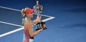 Angelique Kerber gewann das Finale der Australian Open gegen Serena Williams Angelique Kerber