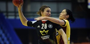 Angie Geschke war schon bei der EM 2012 mit dabei Angie Geschke