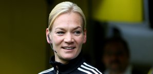 Bibiana Steinhaus ist die einzige Schiedsrichterin im deutschen Profi-Fußball Bibiana Steinhaus