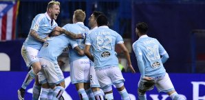 Bei Celta Vigo kannte der Jubel über den Halbfinaleinzug keine Grenzen Celta Vigo