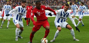 Die Bayern kassierten eine überraschende Pleite Couglas Costa
