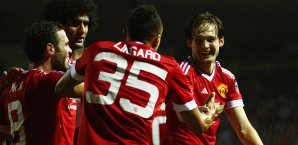 Daley Blind schaffte mit seinem Tor die Wende für United Daley Blind