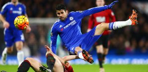 Für Diego Costa und den FC Chelsea gab es nur einen Punkt Diego Costa
