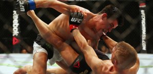 Dominick Cruz holte sich nach langer Verletzung den Gürtel zurück Dominick Cruz