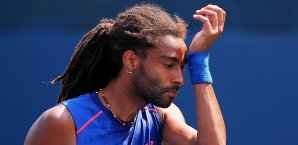 Dustin Brown musste sich nach nur 52 Minuten geschlagen geben Dustin Brown