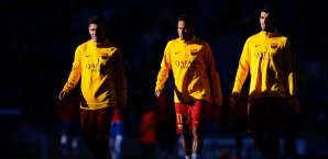 Auf das Stürmer-Trio um Lionel Messi, Neymar und Luis Suarez wartet der eine oder andere neue Kollege FC Barcelona