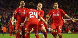 Der FC Liverpool hat seinen ersten Finaleinzug unter Jürgen Klopp geschafft FC Liverpool, Jürgen Klopp