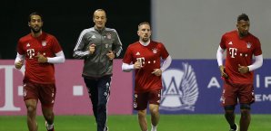 Franck Ribery bereit sich in Doha auf die Rückrunde vor Franck Ribery