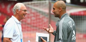 Franz Beckenbauer setzt sich für technische Hilfsmittel ein Franz Beckenbauer