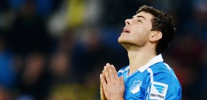 Kevin Volland hofft auf eine baldige Rückkehr in die Startelf der Hoffenheimer Fußball, Bundesliga, 1899 Hoffenheim, Kevin Volland