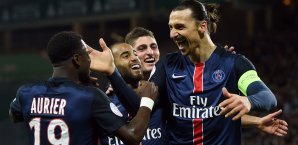 Paris St.-Germain feierte dank einem Doppelpack von Zlatan Ibrahimovic den nächsten Sieg Fußball, Paris St.-Germain, Zlatan Ibrahimovic