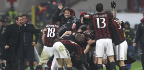 Der AC Mailand feierte im 168. Derby della Madonnina einen klaren Heimsieg Fußball, Serie A TIM, AC Mailand
