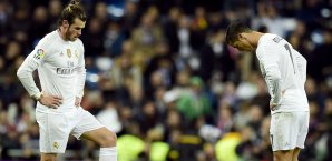 Cristiano Ronaldo erzielte in dieser Saison bereits 14 Treffer in der Primera Division Gareth Bale, Cristiano Ronaldo