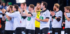 Das deutsche Team konnte sich im Laufe der Partie steigern Handball