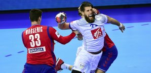Frankreich hatte kaum Probleme beim Sieg gegen Serbien Handball
