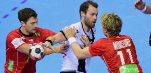 Die Norweger unterlagen den Deutschen Handball