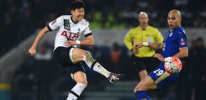 Heung-Min Son war der überragende Mann beim Sieg der Spurs gegen Leicester Heung-Min Son