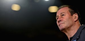 Huub Stevens konnte mit seinem Team gegen Graz zufrieden sein Huub Stevens