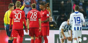 Boateng sah wegen einer Notbremse die rote Karte Jerome Boateng