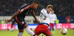 Jerome Boateng musste gegen den HSV ausgewechselt werden Jerome Boateng