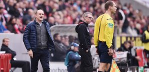 Jörg Schmadtke wurde im Spiel gegen Werder vom Platz gestellt Jörg Schmadtke