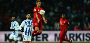 Die Bayern waren dem KSC heute in keinem Fall überlegen Joshua Kimmich