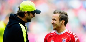 Jürgen Klopp und Mario Götze haben ein enges Verhältnis Jürgen Klopp