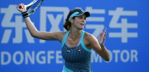 Julia Görges hat Barbora Strycova bezwungen Julia Görges