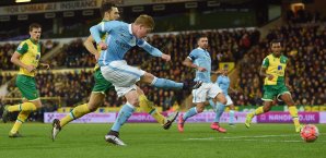 De Bruyne wechselte vor Saisonbeginn nach England Kevin De Bruyne