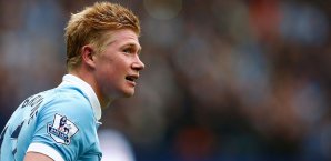 Kevin De Bruyne droht nach seiner Knieverletzung womöglich ein längerer Ausfall Kevin De Bruyne