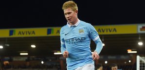 Kevin de Bryune startet seit Sommer bei ManCity durch Kevin de Bryune