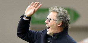 Laurent Blanc zog mit Paris St. Germain ins Pokal-Achtelfinale ein Laurent Blanc