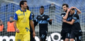 Lazio Rom siegte am Ende deutlich gegen Chievo Verona Lazio Rom