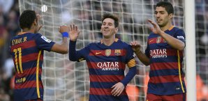 Lionel Messi hat bei Barca noch einen Vertrag bis 2018 Lionel Messi