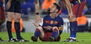 Messi spürte einen Schmerz im Oberschenkel Lionel Messi
