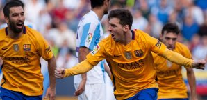 Lionel Messi war mal wieder der Mann des Tages Lionel Messi