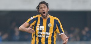 Luca Toni steht Hellas Verona nach überstandener Wadenverletzung wieder zur Verfügung Luca Toni