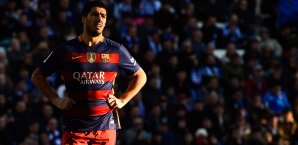 Luis Suarez tritt mit Barca gegen den Stadtrivalen an Luis Suarez