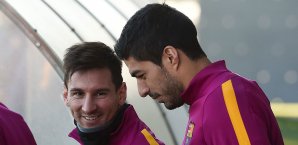 Luis Suarez, Lionel Messi