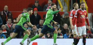 Southanpton konnte die drei Punkte aus Manchester entführen Manchester United