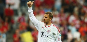 Manuel Neuer kassierte in der Liga bis dato nur acht Gegentore Manuel Neuer