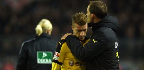 Marco Reus hat für seinen Coach nur Lob übrig Marco Reus