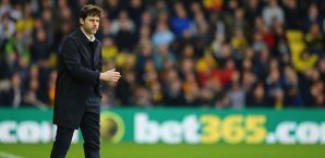 Mauricio Pochettino befindet sich mit den Spurs derzeit auf Rang vier Mauricio Pochettino