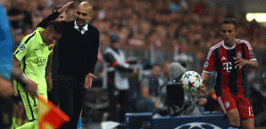 Neymar und Pep kennen sich bereits aus der Champions League Neymar