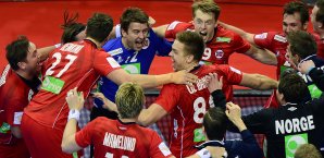 Norwegen trifft nun im Halbfinale auf die DHBJungs Norwegen