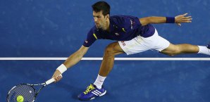 Novak Djokovic schlug Halys in drei Sätzen Novak Djokovic